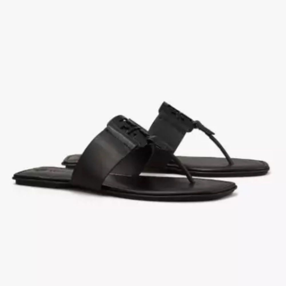Tory Burch Women Georgia Leather Thong Sandals